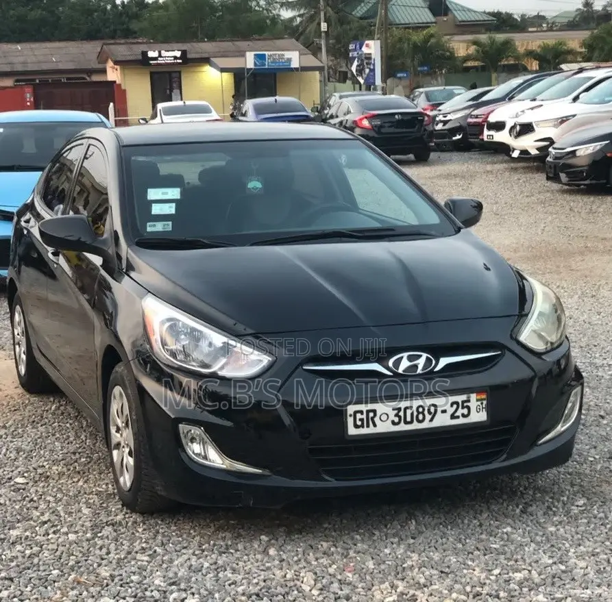 Hyundai Accent 2012 Black