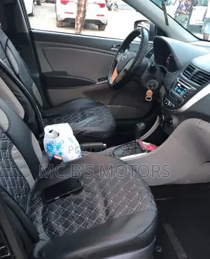 Hyundai Accent 2012 Black