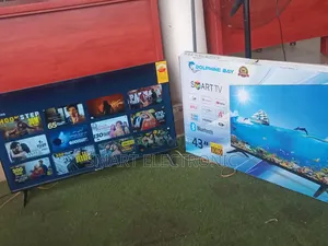 Dolphin Bay 43Inch Full HD Smart TV Modern Screen for Movies, Gaming