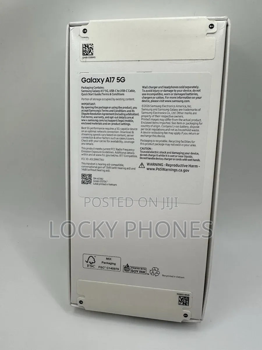 New Samsung Galaxy A17 5G 256 GB Black