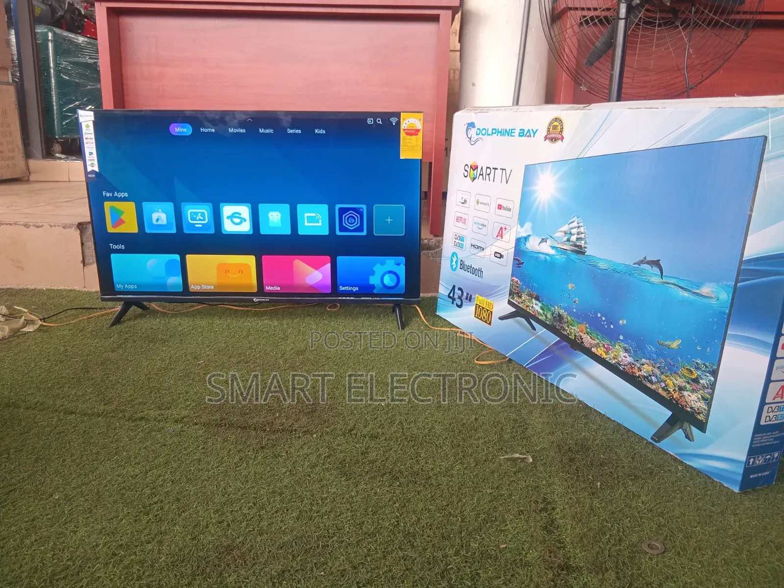 Dolphin Bay 43” Smart LED TV – Stunning Full HD Display