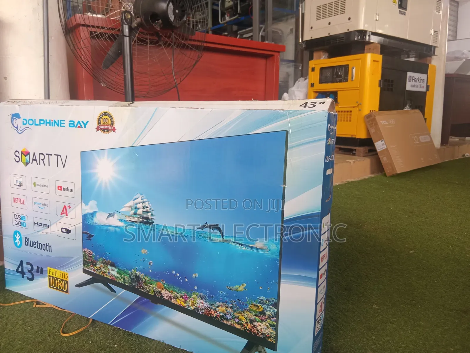 Dolphin Bay 43” Smart LED TV – Stunning Full HD Display