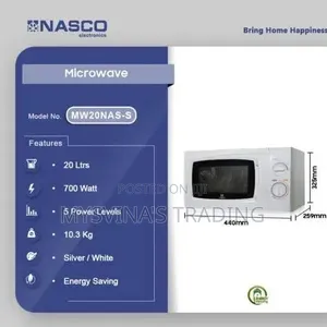 Nasco 20ltr Solo Microwave