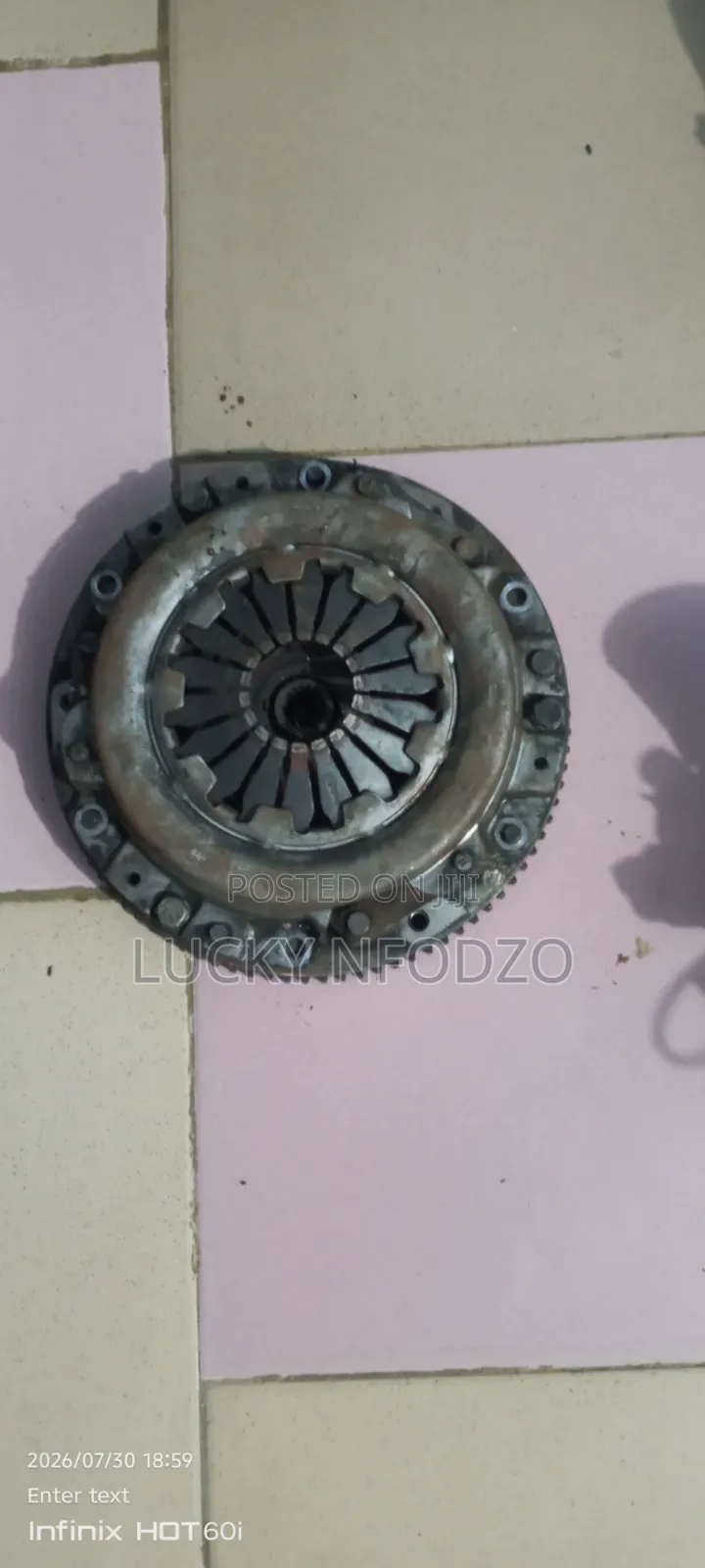 Matis Flywheel and Crutch Disk and Manifold