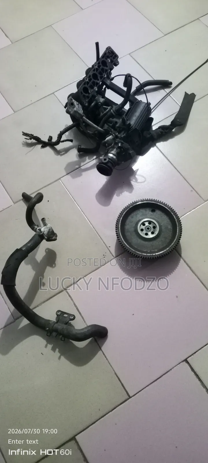 Matis Flywheel and Crutch Disk and Manifold