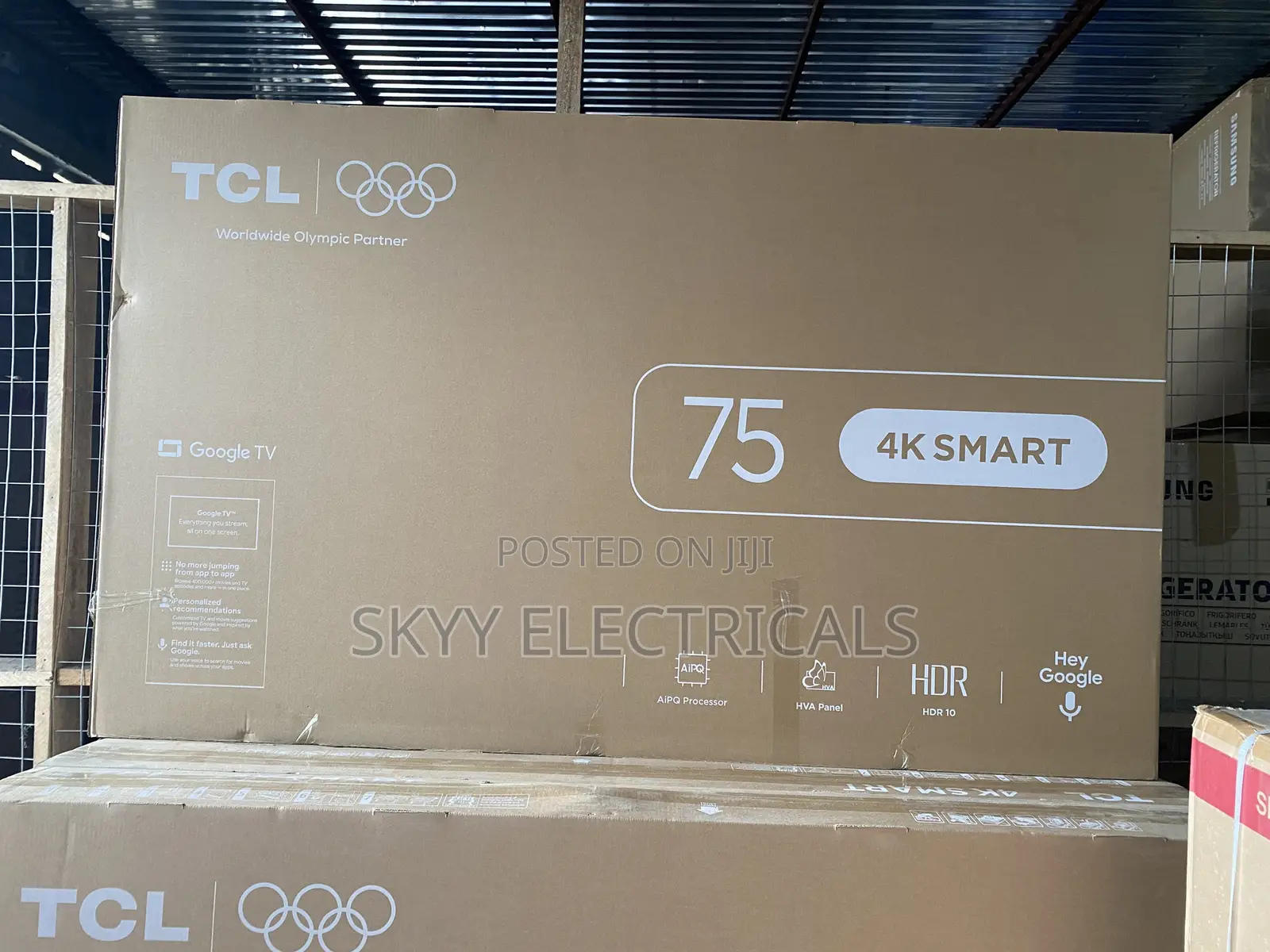 TCL 75'' Uhd Led 75p6k Smart Android Television
