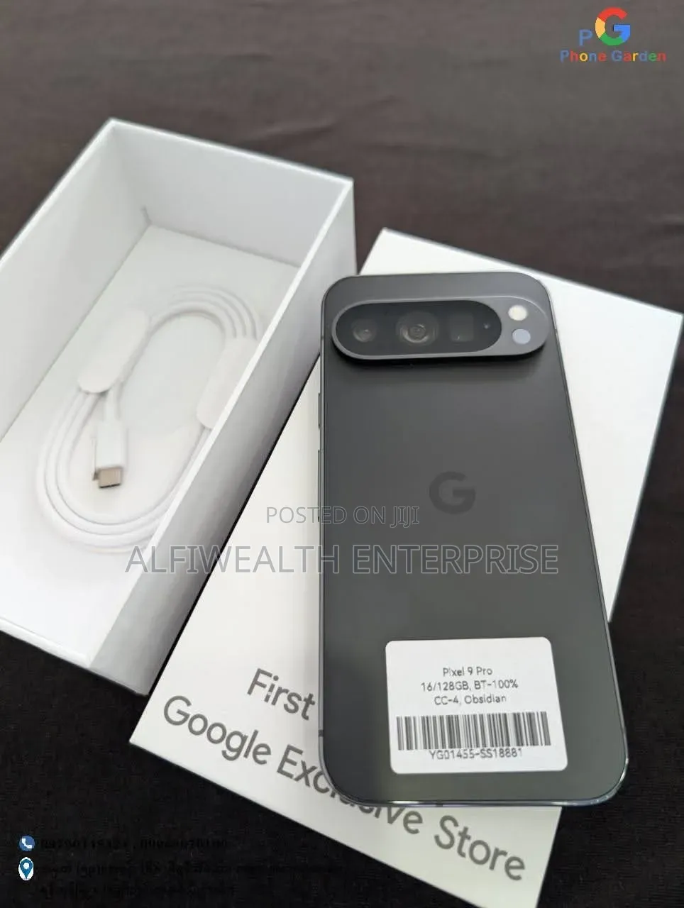 New Google Pixel 9 Pro 256 GB Black