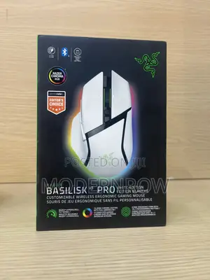 Razer Basilisk V3 Pro Customizable Wireless Ergonomic Gaming Mouse
