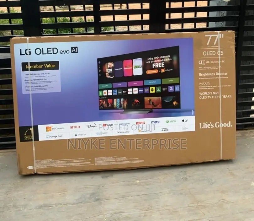 LG 77 Inch OLED Evo C5 Series AI Smart TV (2025/2026 Model)