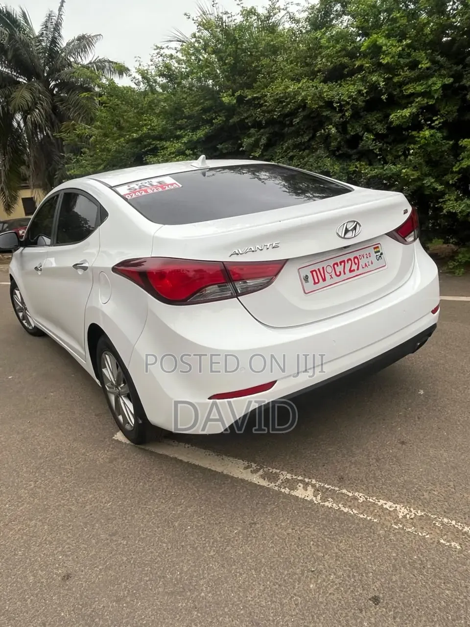 Hyundai Avante 2014 White