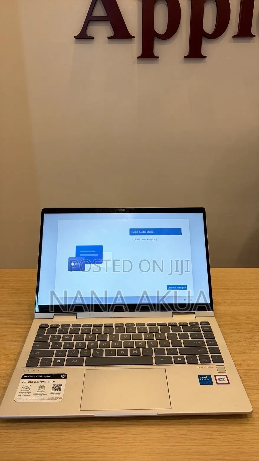 Laptop HP Envy 14 16GB Intel Core 7 SSD 512GB