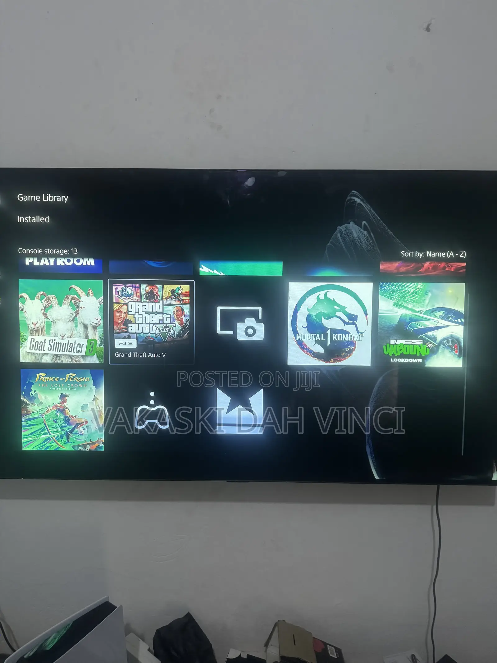 Ps5 Standard for Sale. Comes With 6 Games