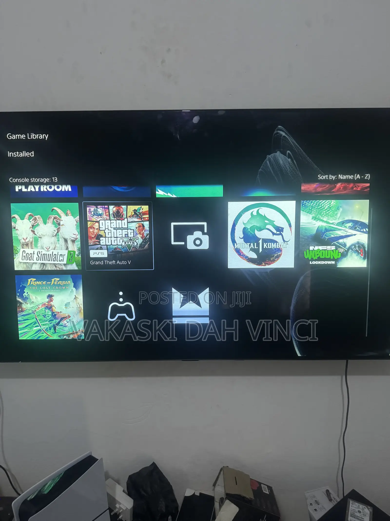 Ps5 Standard for Sale. Comes With 6 Games