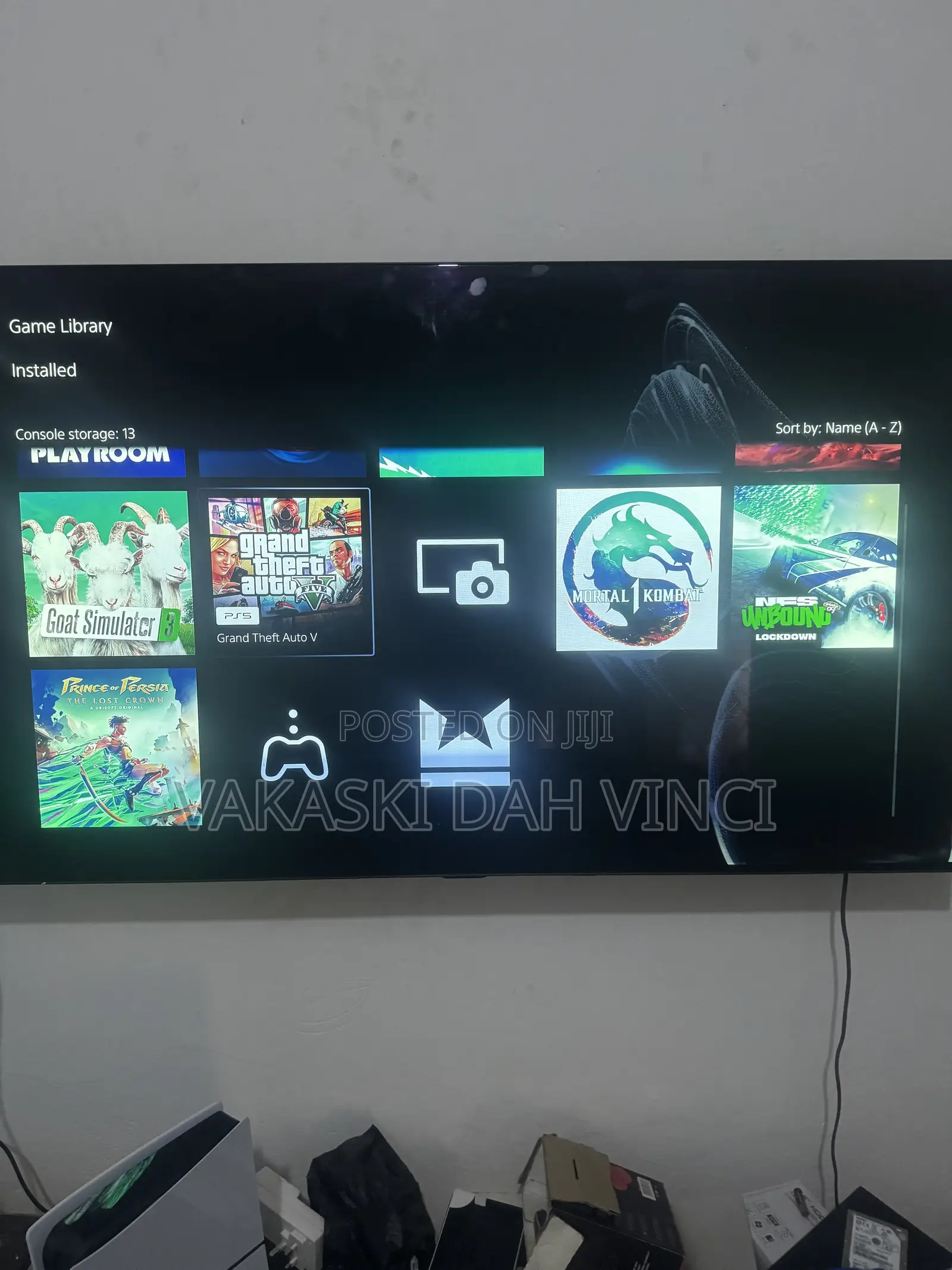 Ps5 Standard for Sale. Comes With 6 Games