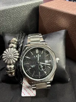 Quality Gift Set Boxed Watch and Bracelet for Men