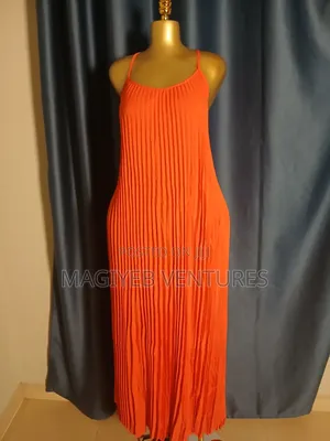 Maxi Pleated Dress