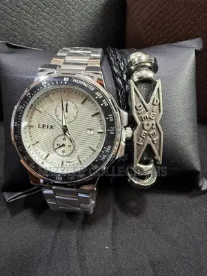Quality Gift Set Boxed Watch and Bracelet for Men