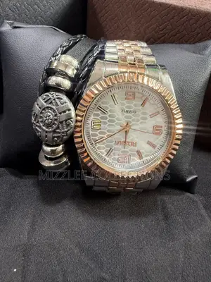 Quality Gift Set Boxed Watch and Bracelet for Men
