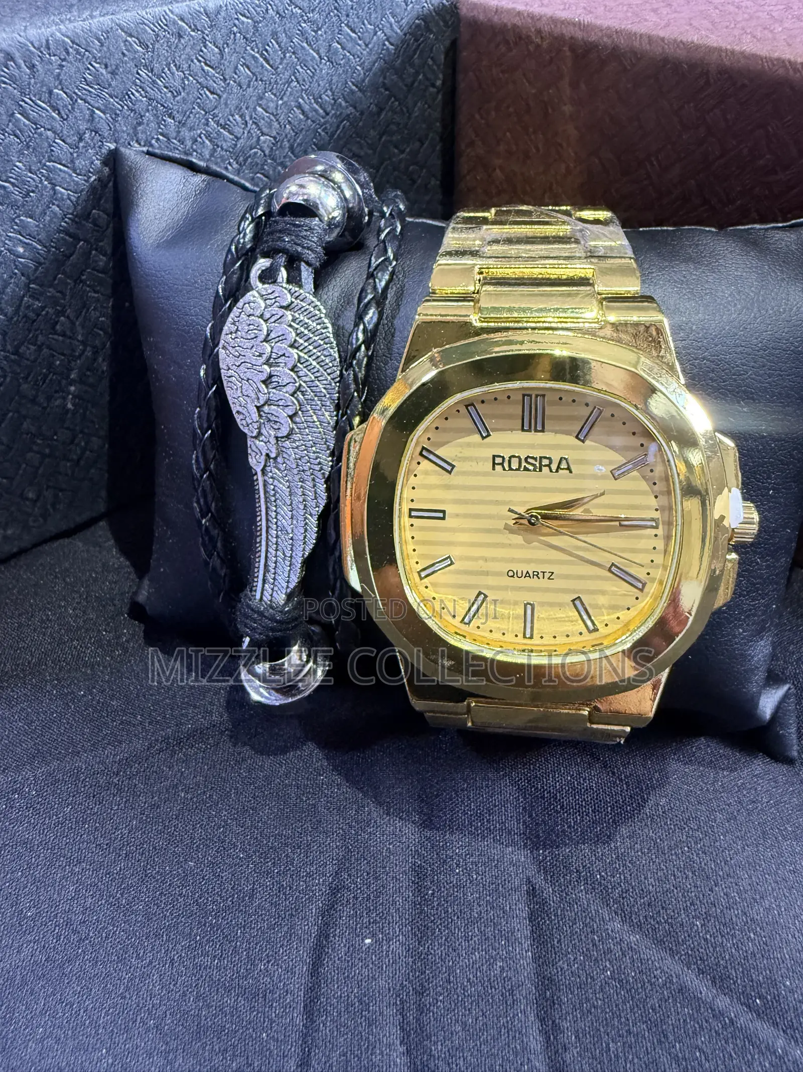 Quality Gift Set Boxed Watch and Bracelet for Men