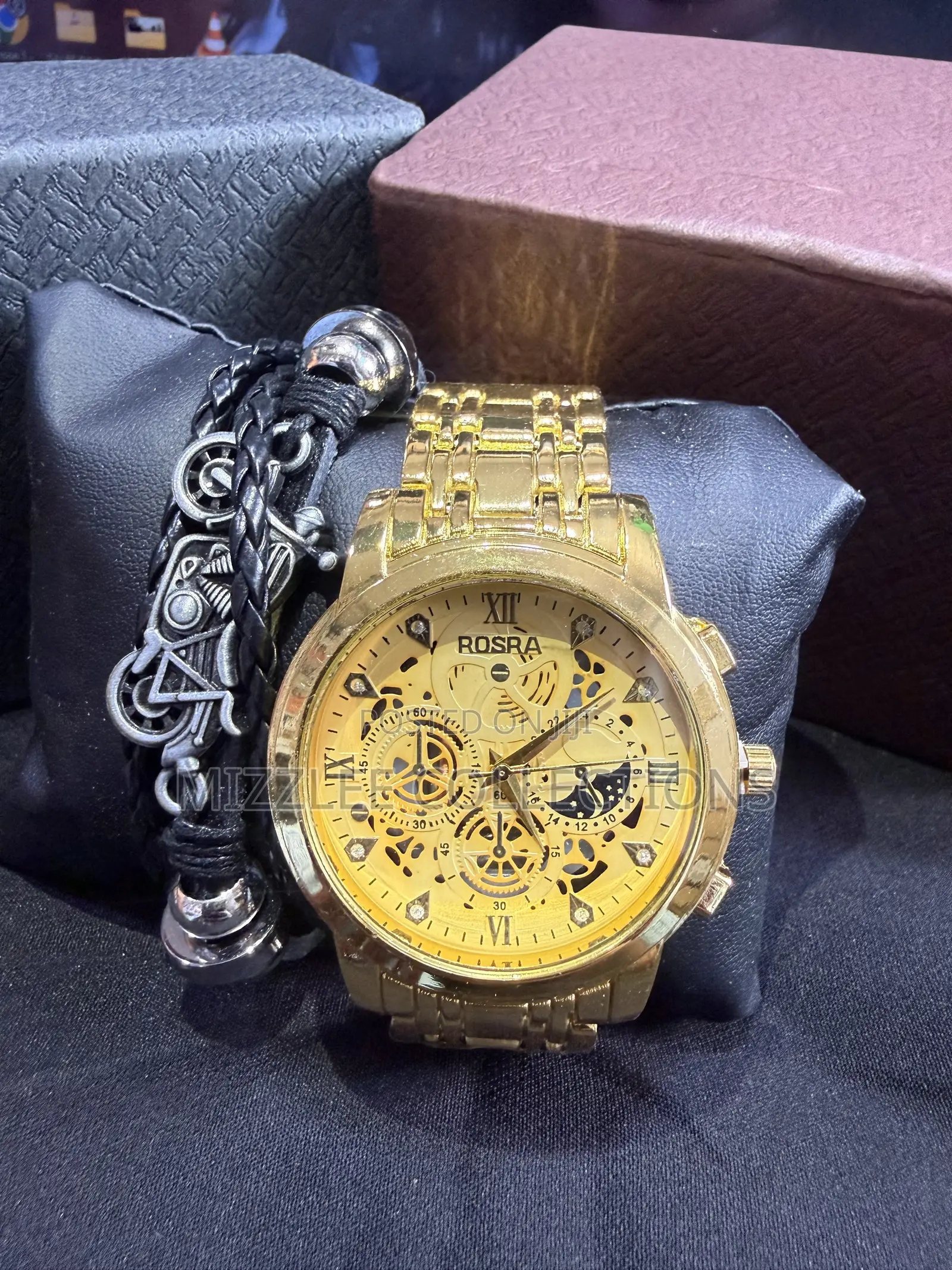 Quality Gift Set Boxed Watch and Bracelet for Men