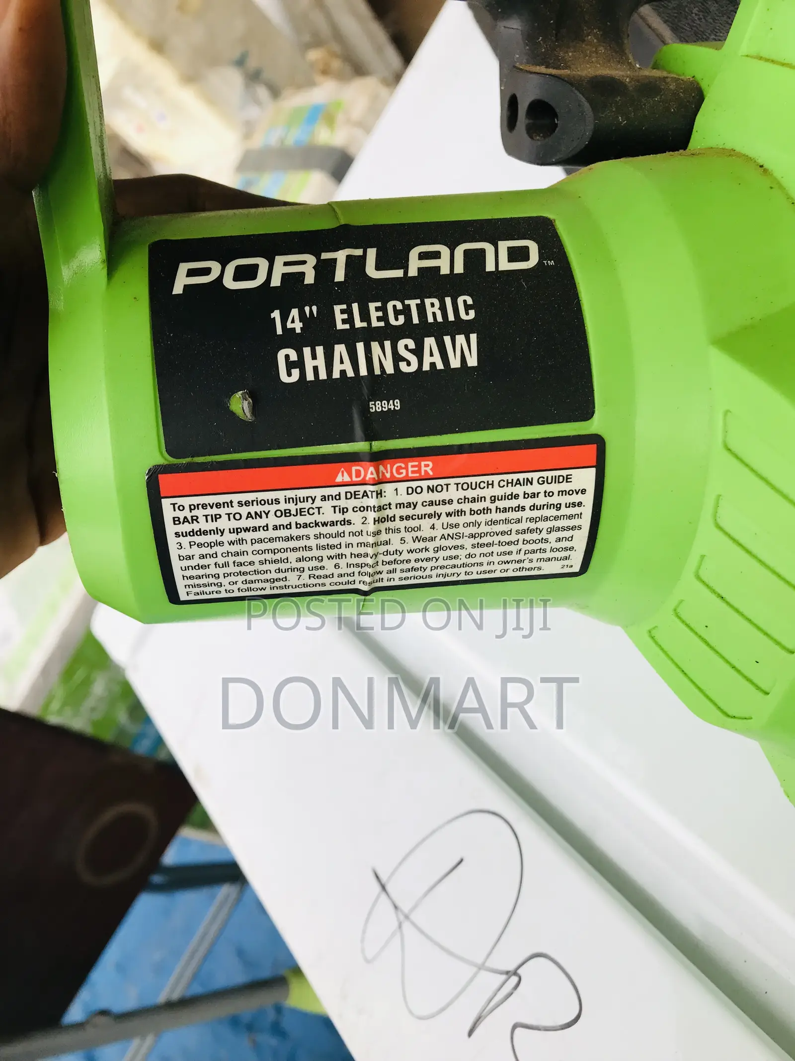Portland 14” Electric Chainsaw