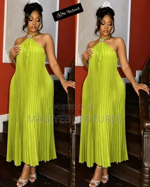 Maxi Pleated Dress