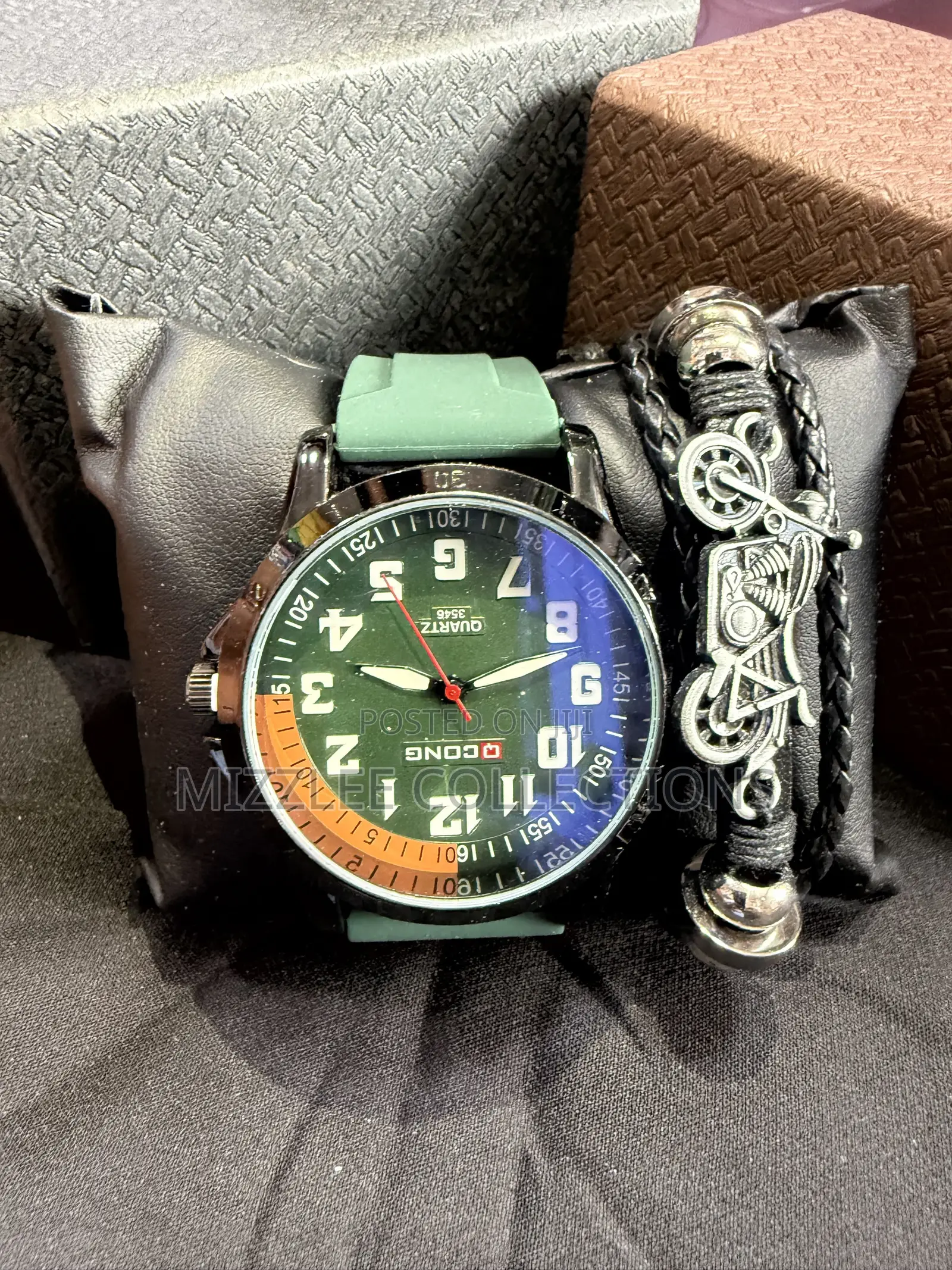 Quality Gift Set Boxed Watch and Bracelet for Men