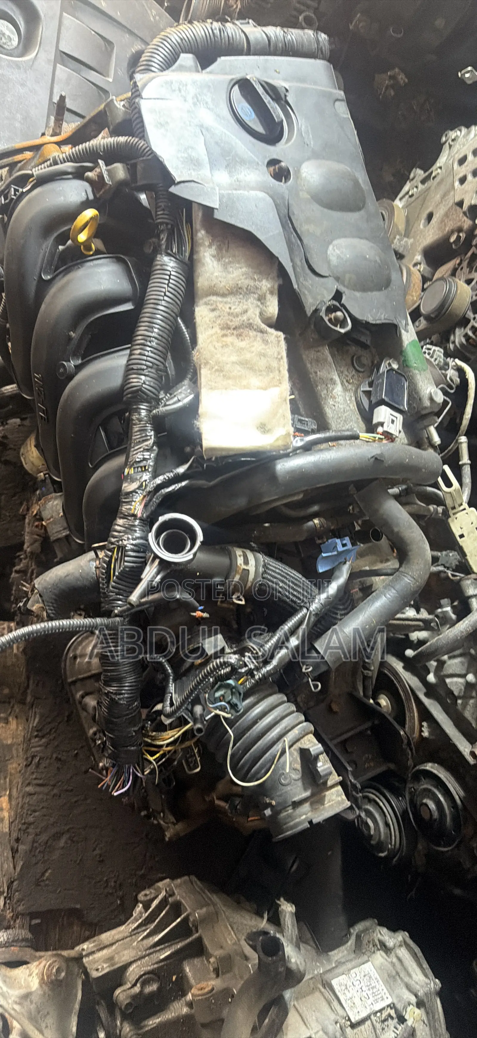 Toyota Yaris 08 Complete Automatic Engine