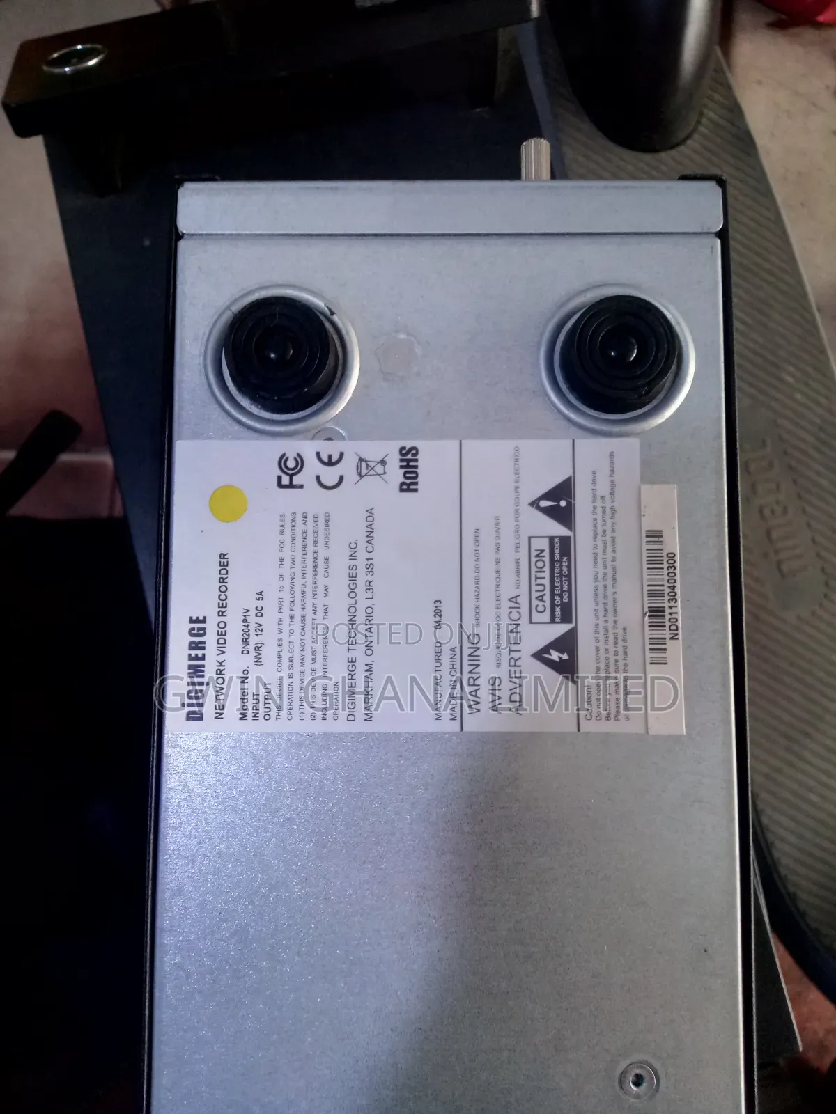 Digimerge 4Charnel PoE NVR With 1TB