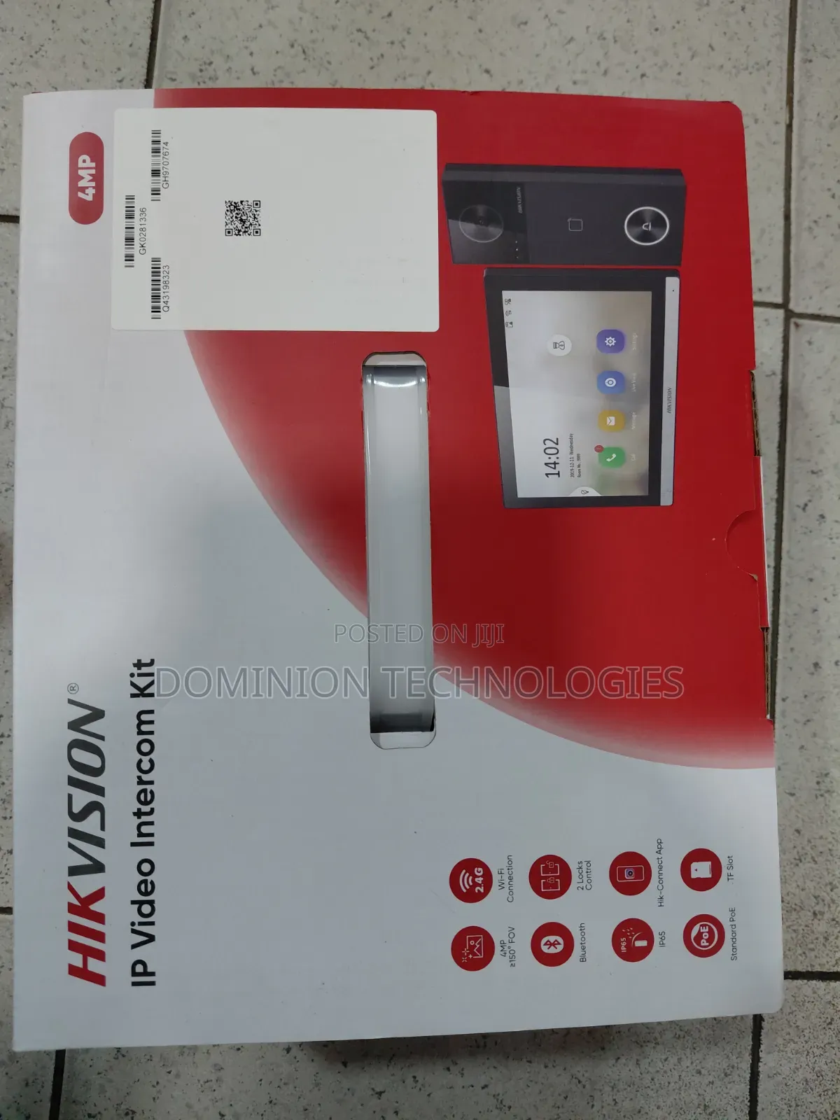 Hikvision Ds-Kis603 IP Video Intercom KIT Wifi 2mp