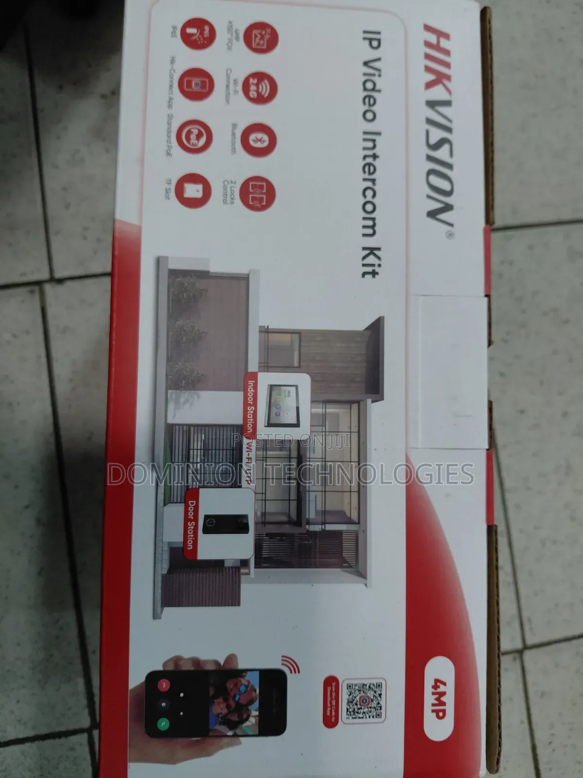 Hikvision Ds-Kis603 IP Video Intercom KIT Wifi 2mp