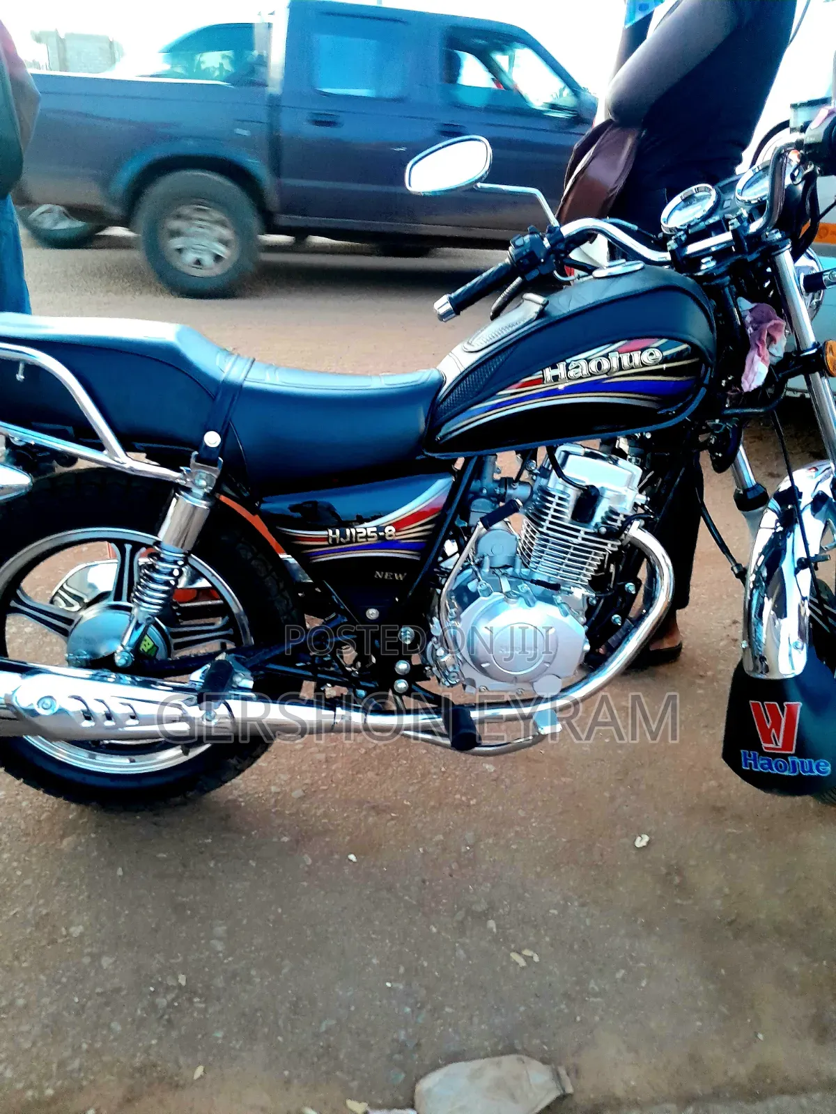 Haojue HJ125-8K 2025 Black
