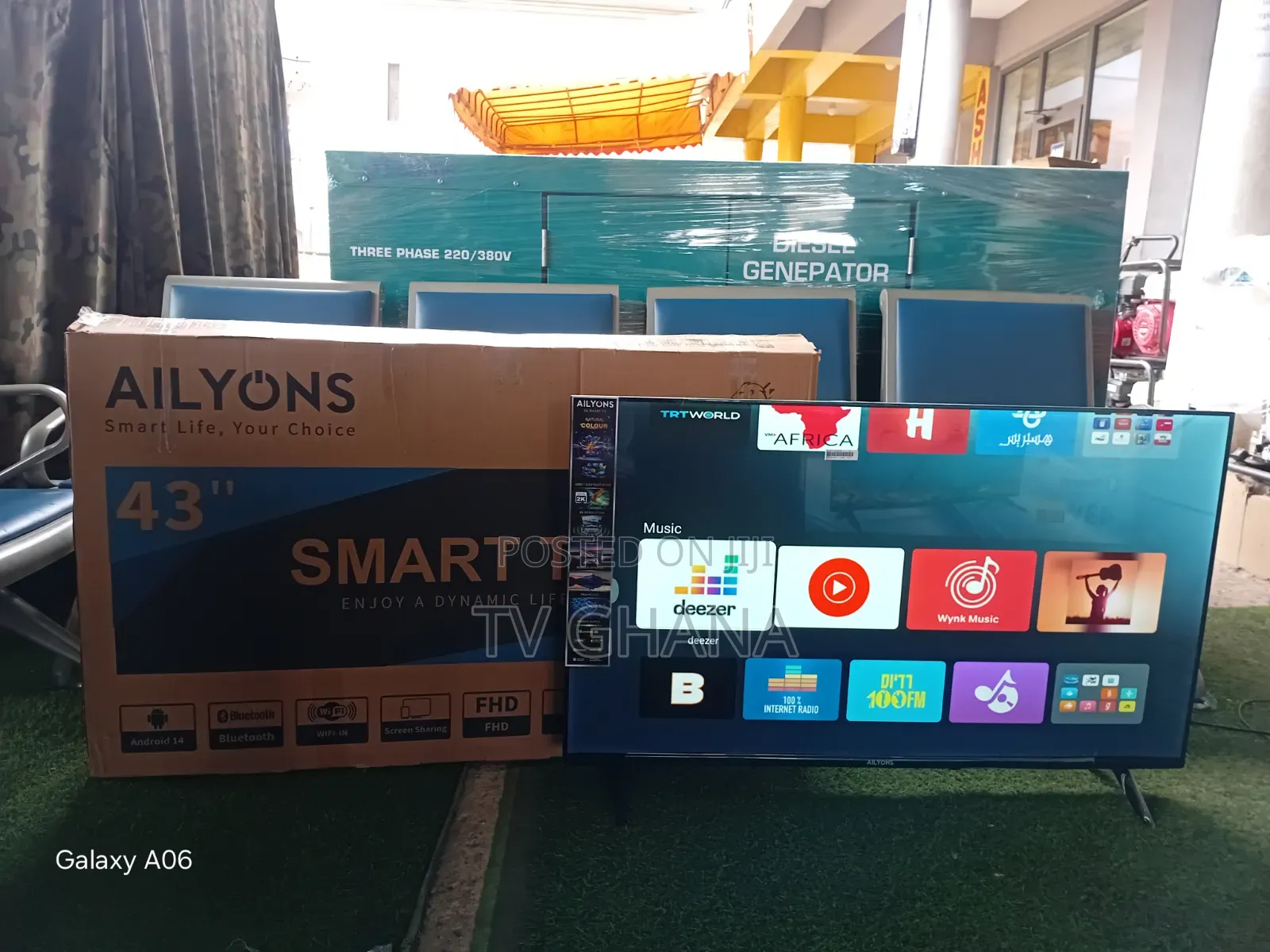 Ailyons 43 Inch LED Smart TV – Big Screen Quality at a Great Value43