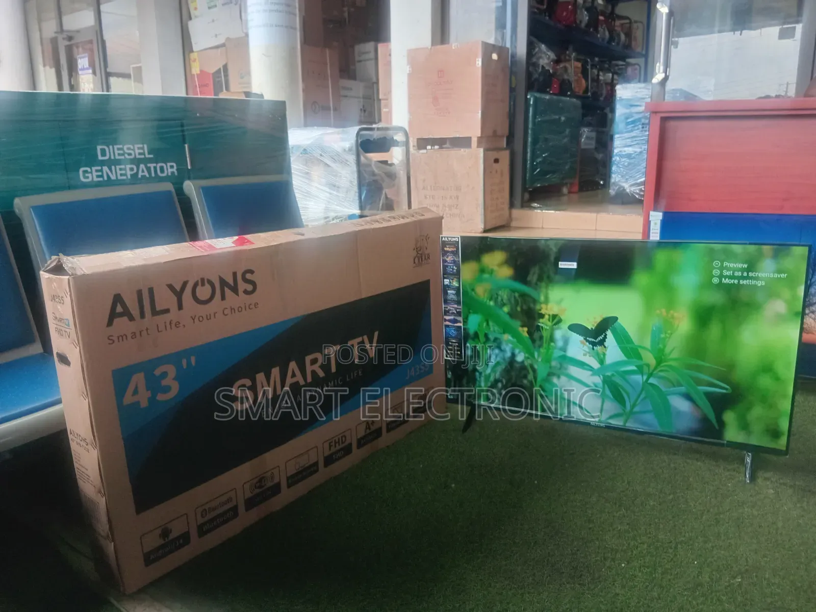 Ailyons Smart LED TV – Stunning Picture Quality Modern Design