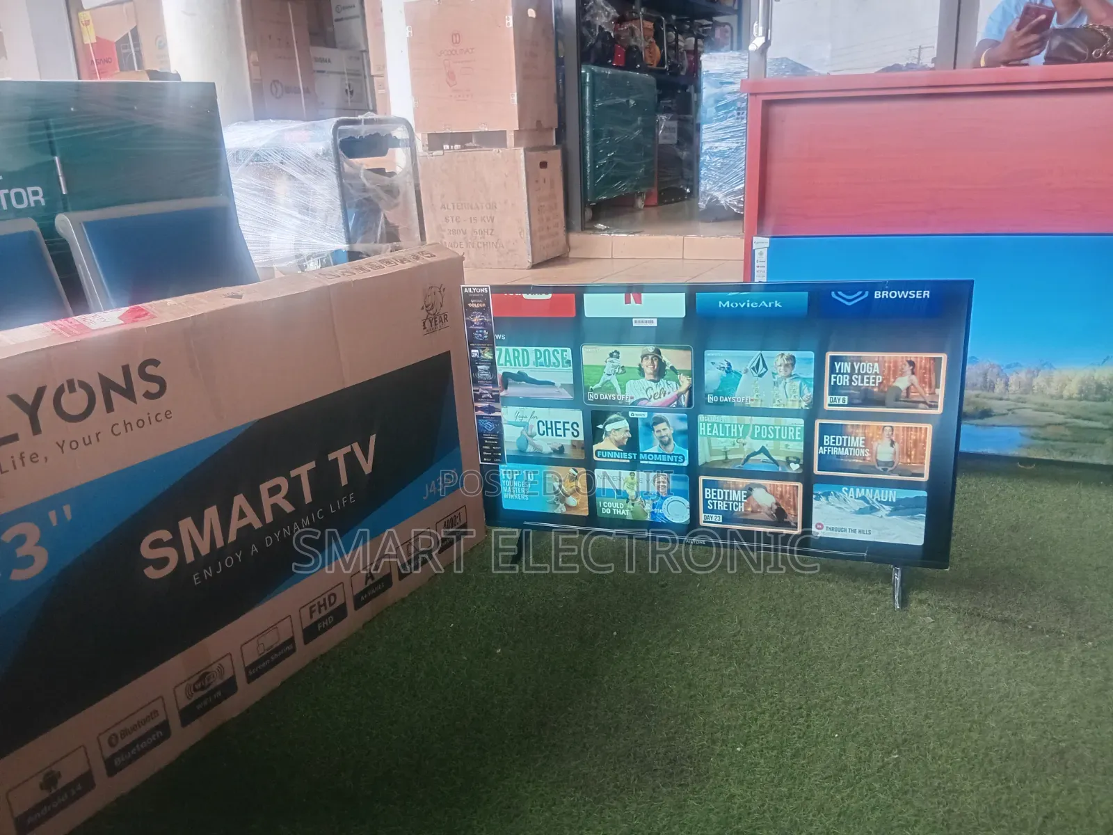 Ailyons Smart LED TV – Stunning Picture Quality Modern Design