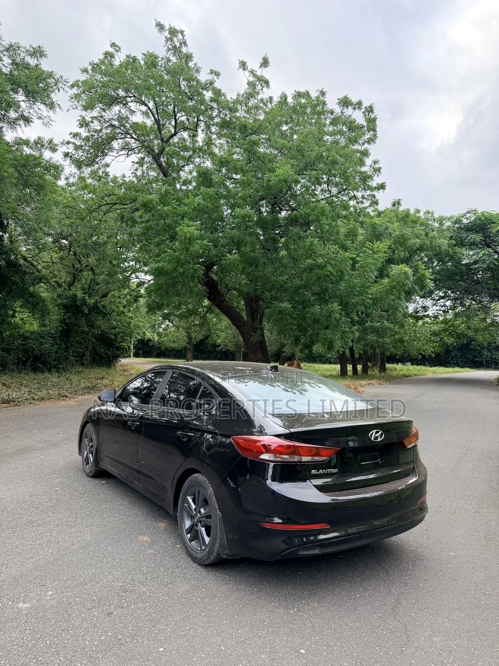 Hyundai Elantra Limited Sedan FWD (2.0L 4cyl 6A) 2017 Black