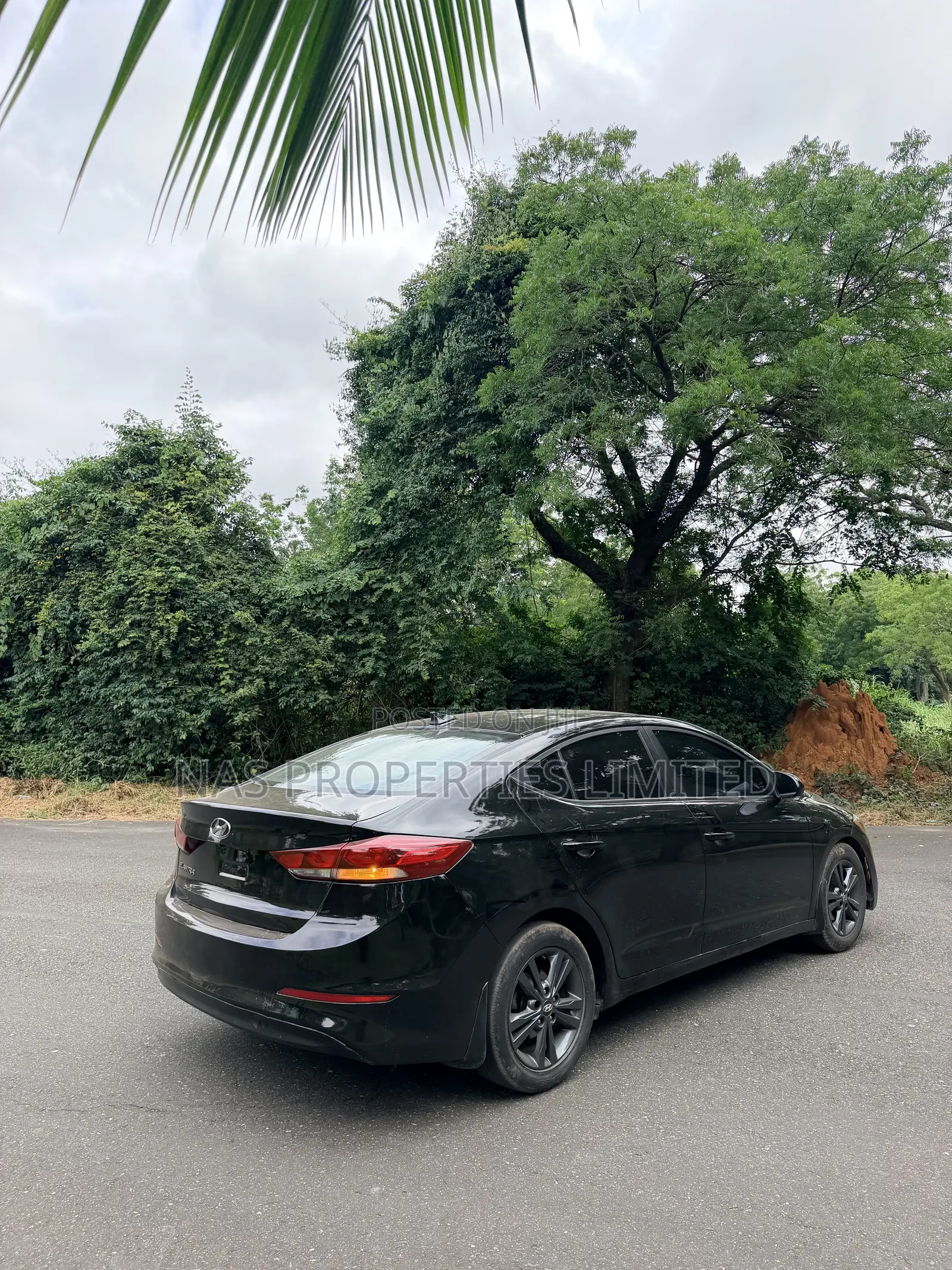 Hyundai Elantra Limited Sedan FWD (2.0L 4cyl 6A) 2017 Black
