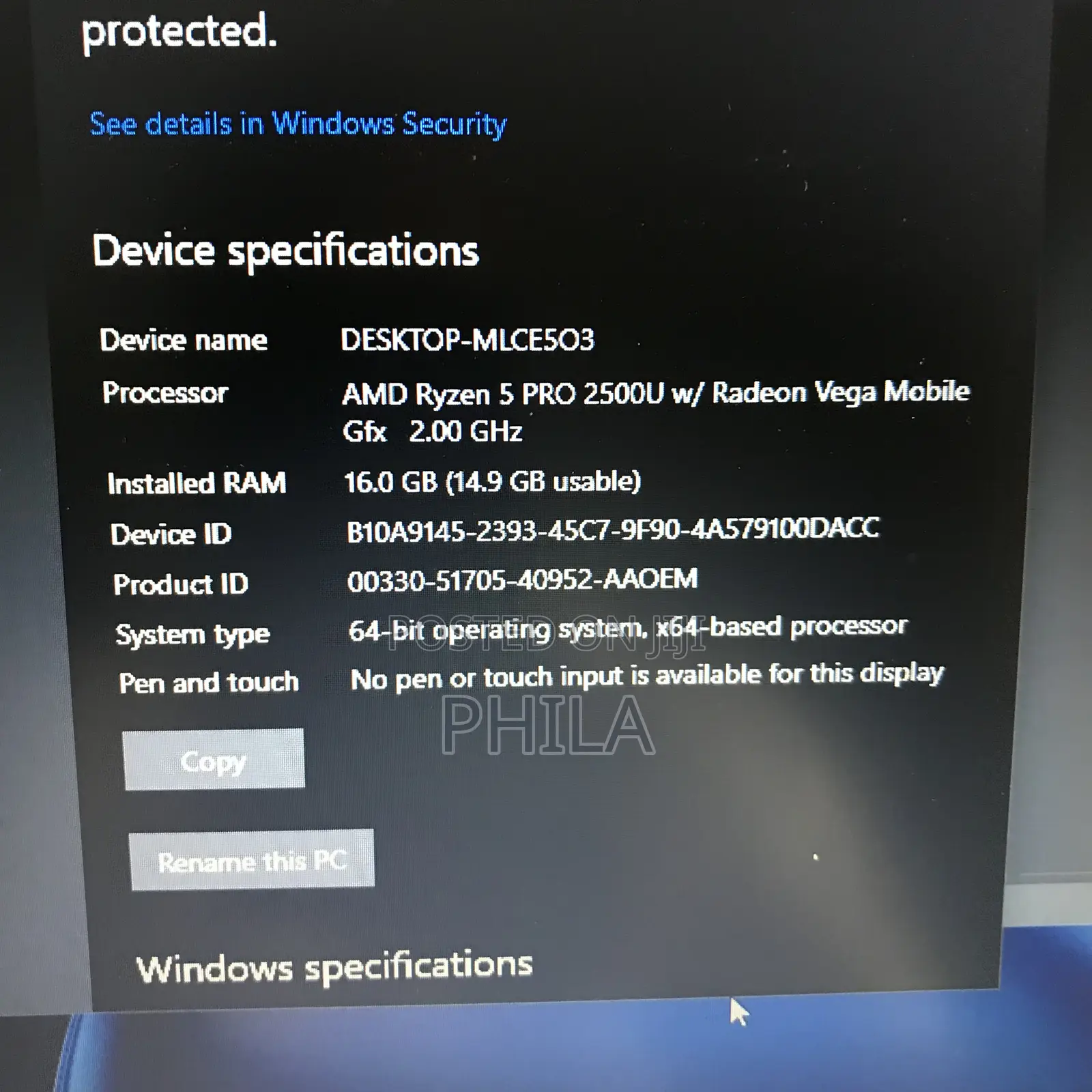 Laptop HP EliteBook 745 G5 16GB AMD Ryzen 5 SSD 256GB