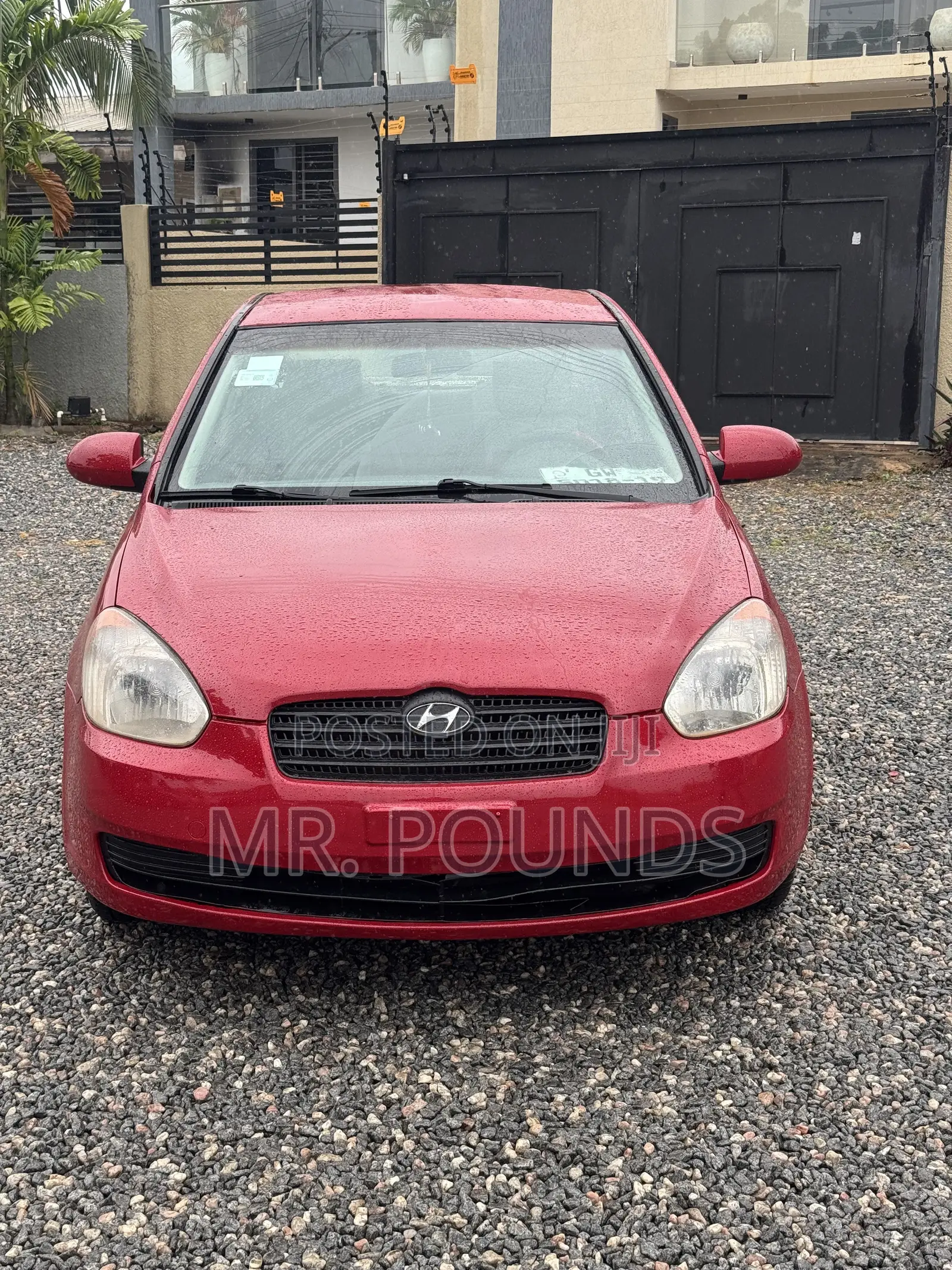 Hyundai Accent 2008 Red
