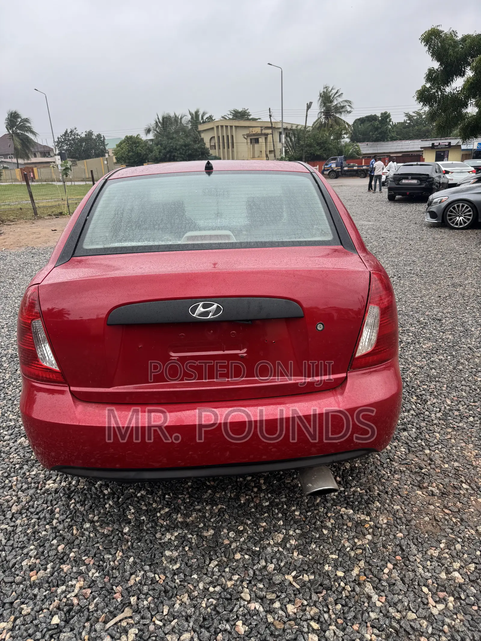 Hyundai Accent 2008 Red