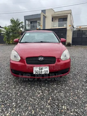 Hyundai Accent 2008 Red