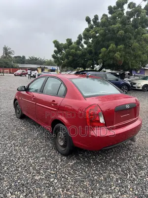 Hyundai Accent 2008 Red