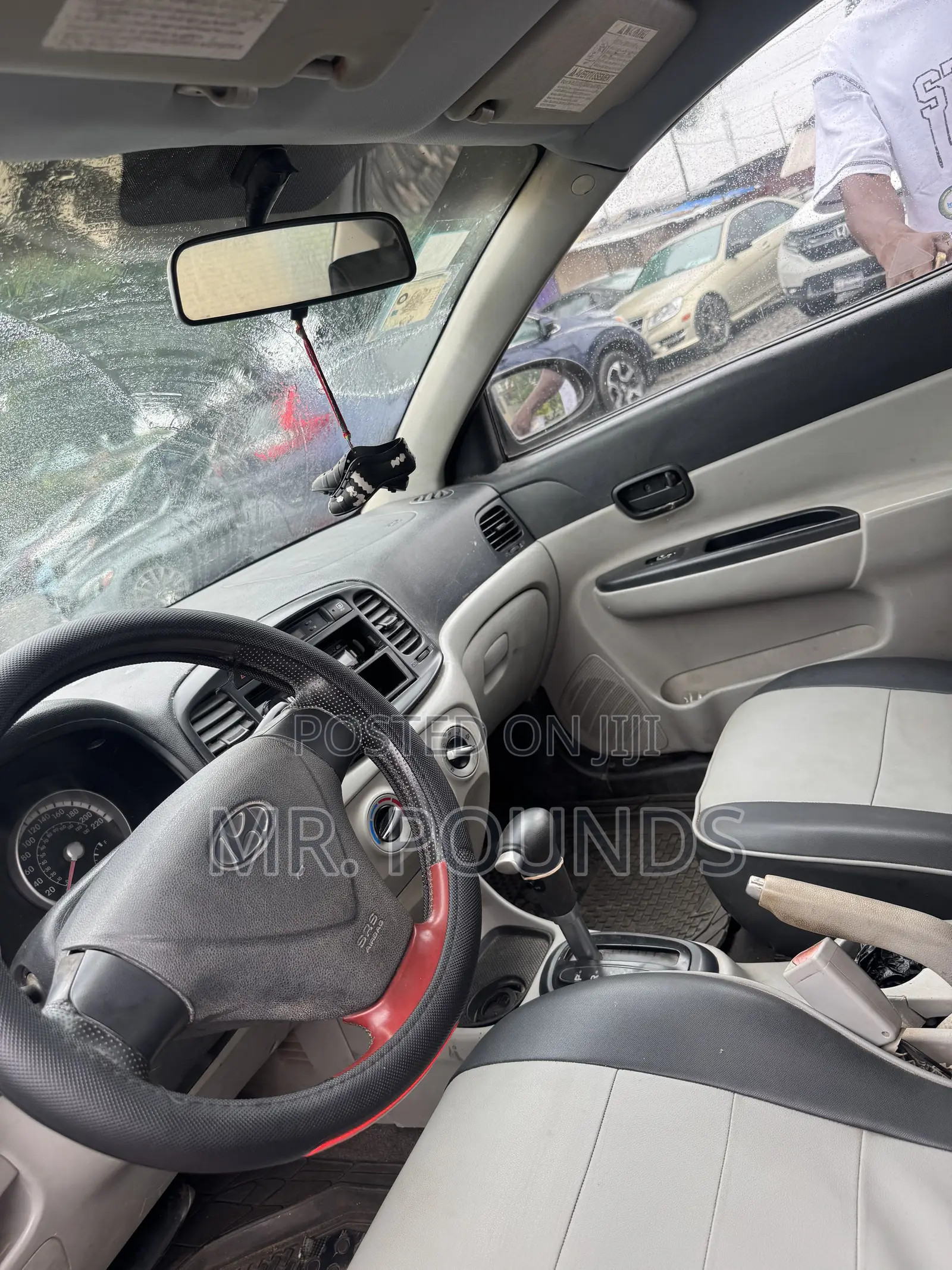 Hyundai Accent 2008 Red