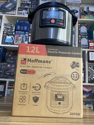 Hoffmans 2000W 12L Electric Pressure Cooker