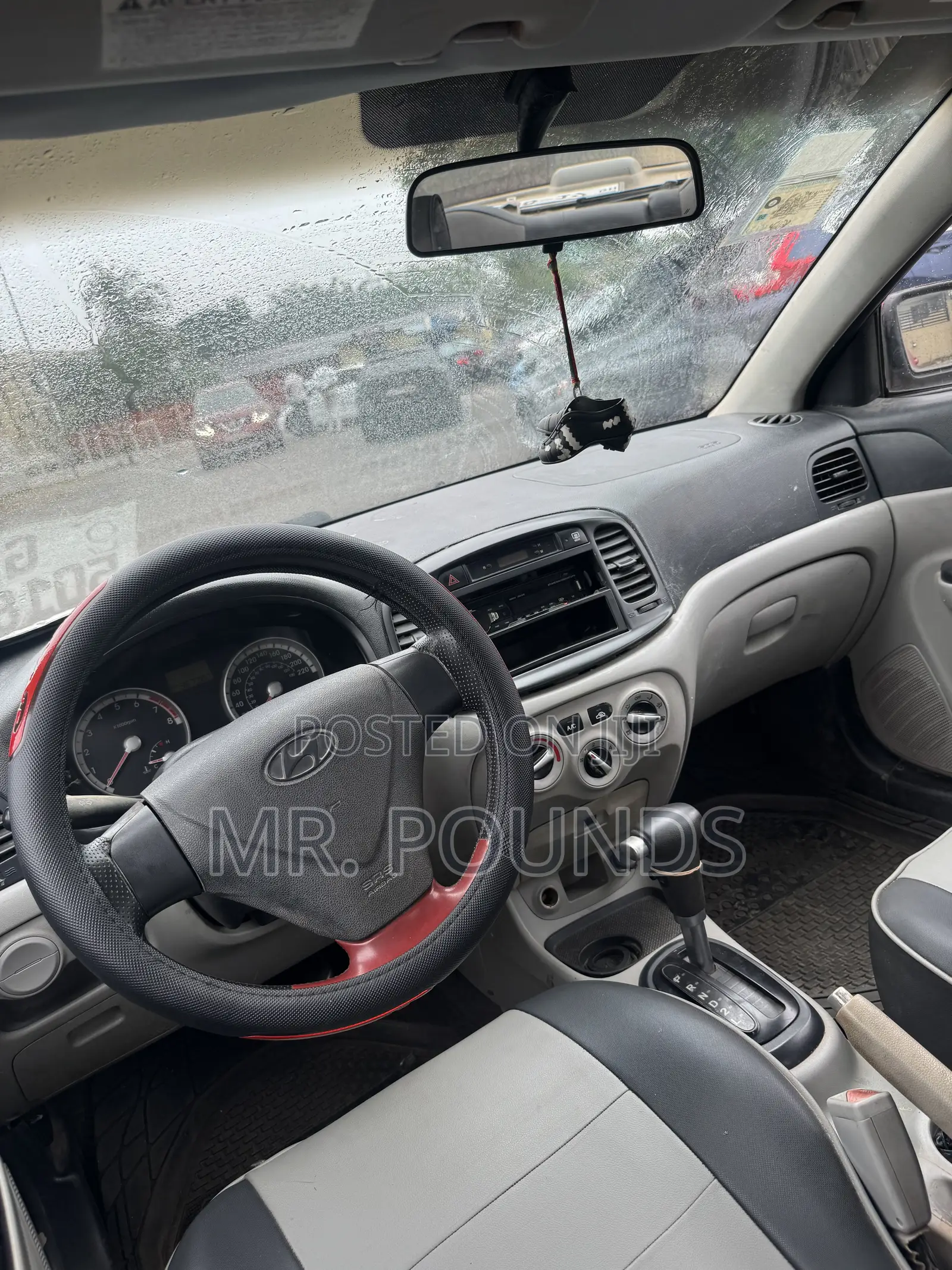 Hyundai Accent 2008 Red
