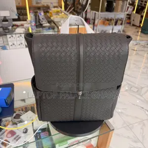 BOTTEGA VENETA Black Leather Backpack