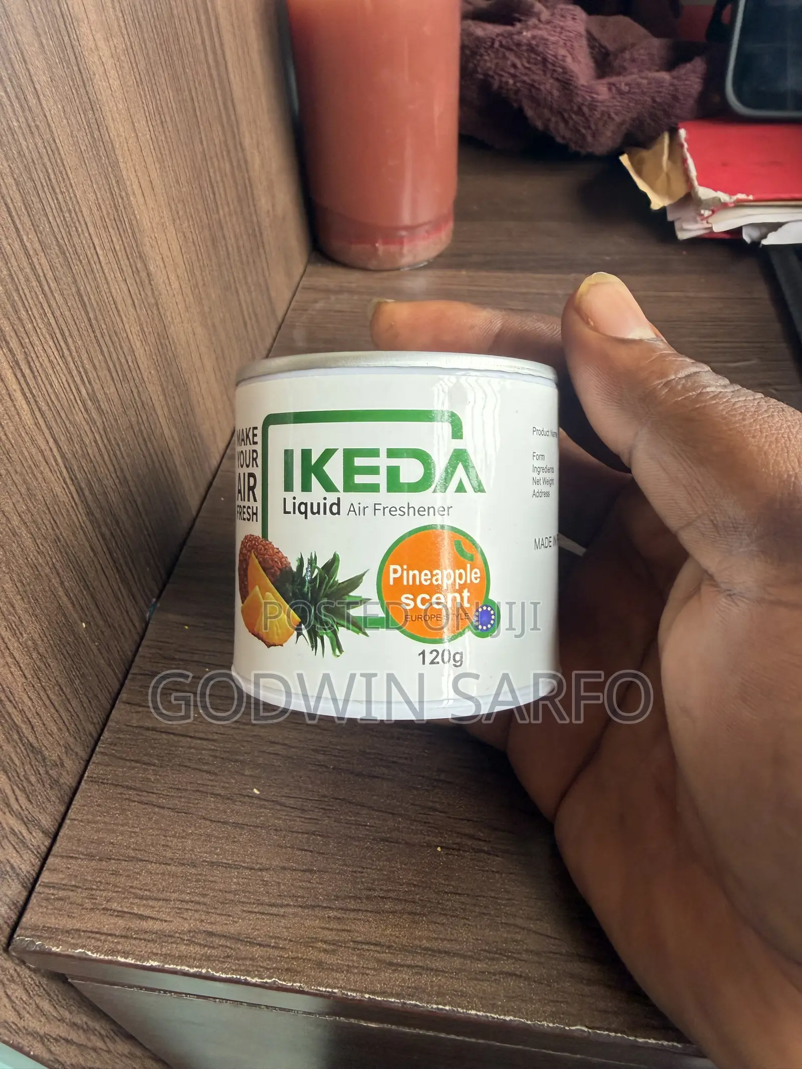 Ikeda Initial Air Freshener