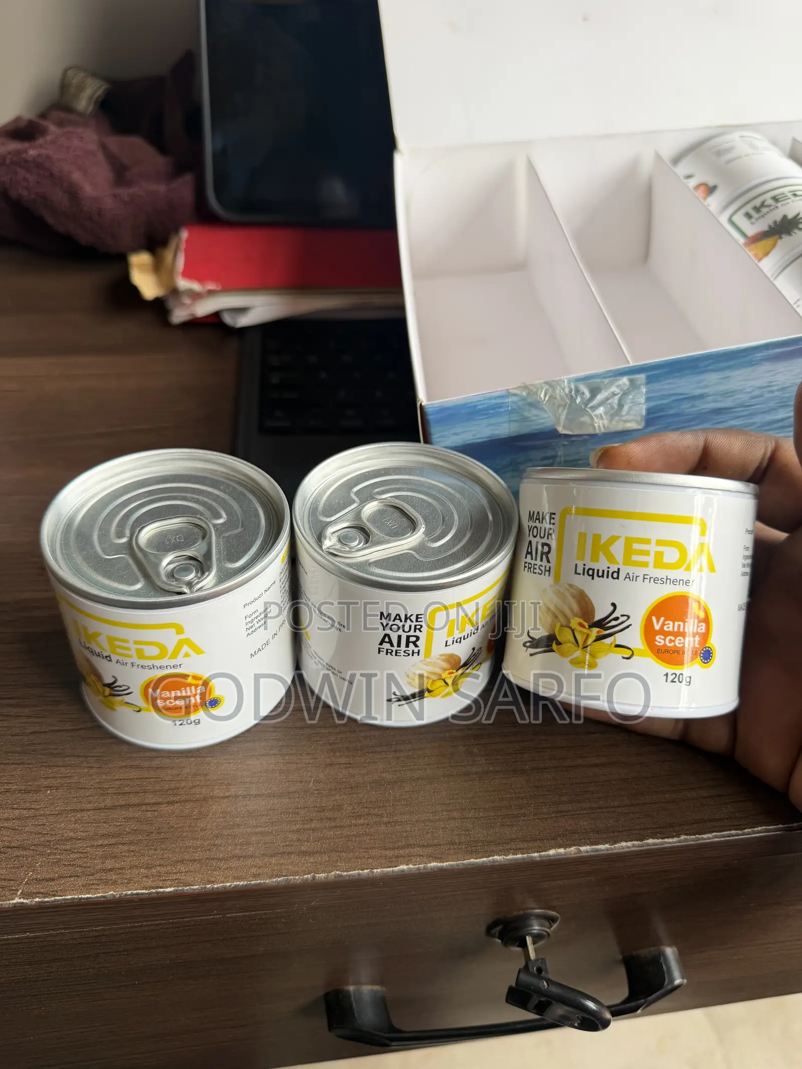 Ikeda Initial Air Freshener