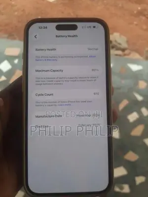 Apple iPhone 16 Plus 128 GB Black