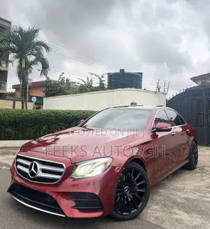 Mercedes-Benz E300 4Matic AWD Sedan (2.0L 4cyl 9A) 2017 Red
